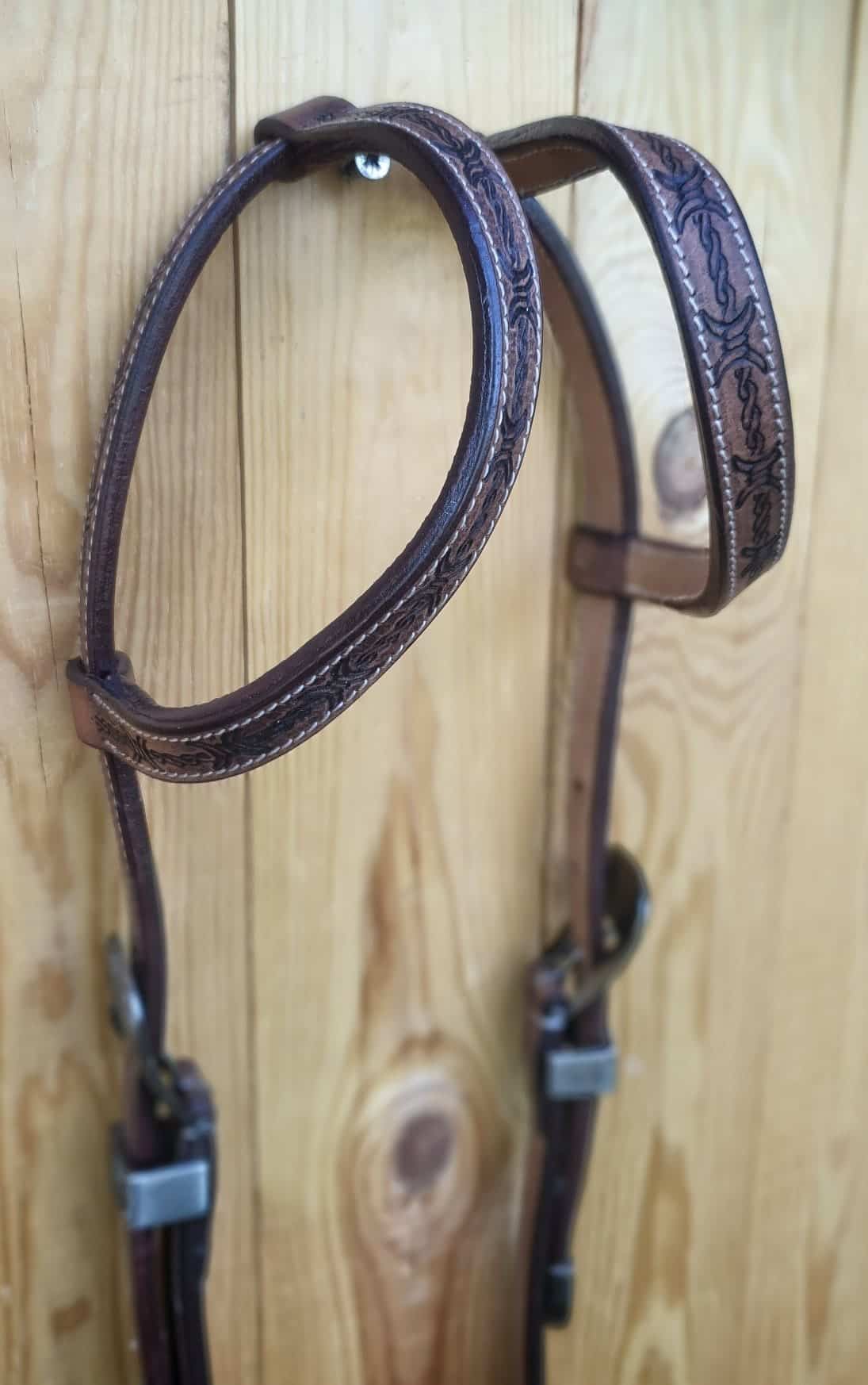 Bride Western Avec Rênes – Modèle Reins – équitation – Article D’occasion