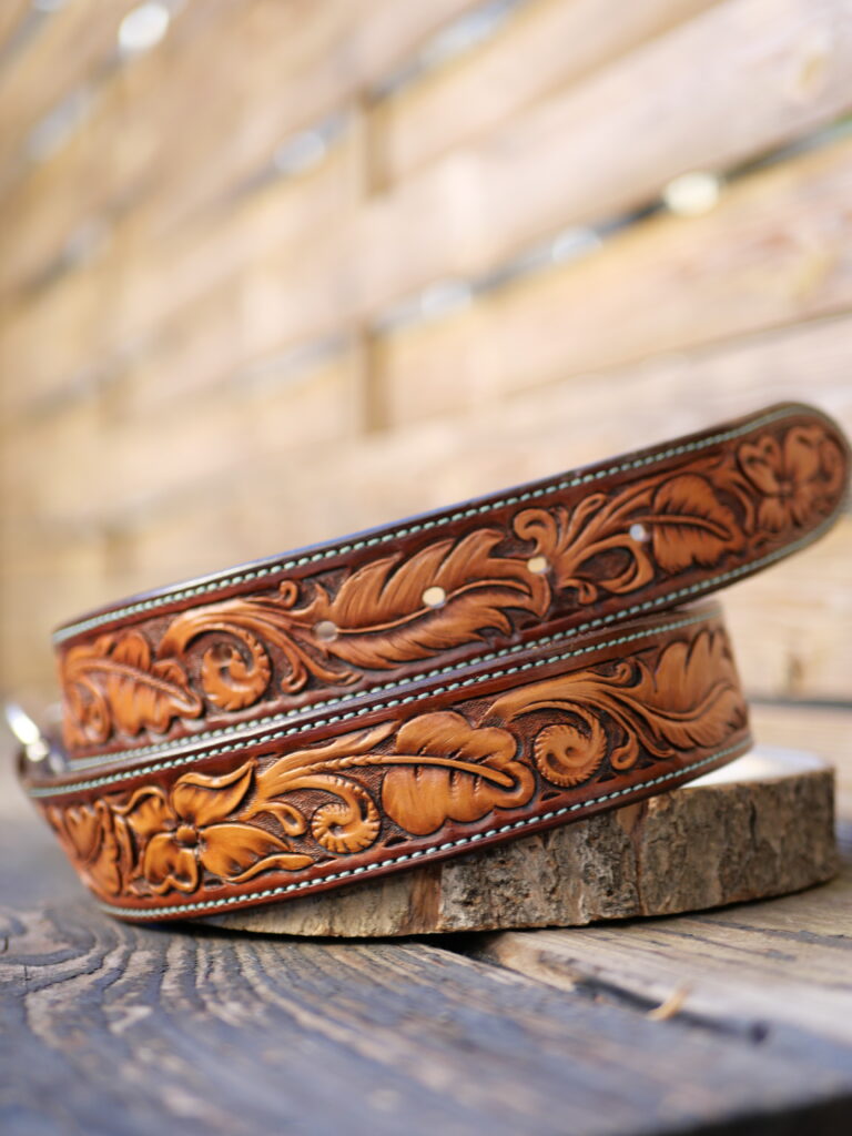 Ceinture repoussage cuir western westboundsoul 768x1024